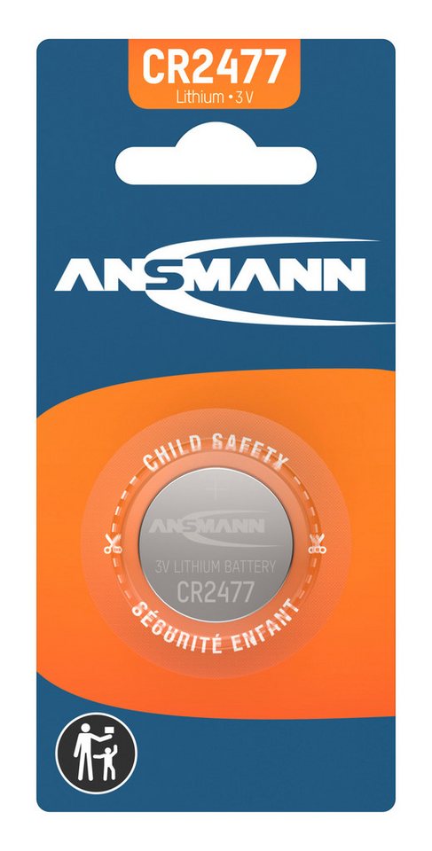 ANSMANN AG ANSMANN Lithium Knopfzelle CR2477 Knopfzelle ANSMANN AG ANSMANN Lithium Knopfzelle CR2477 Knopfzelle von ANSMANN AG