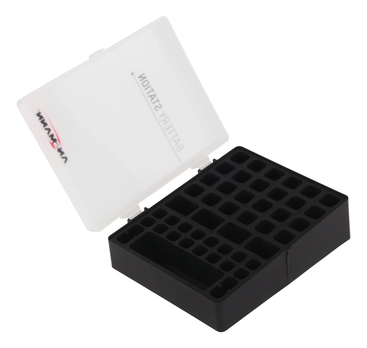 ANSMANN AG Batteriebox für 48 Batterien Akkus Größe AAA, AA, 9V Akku ANSMANN AG Batteriebox für 48 Batterien Akkus Größe AAA, AA, 9V Akku von ANSMANN AG