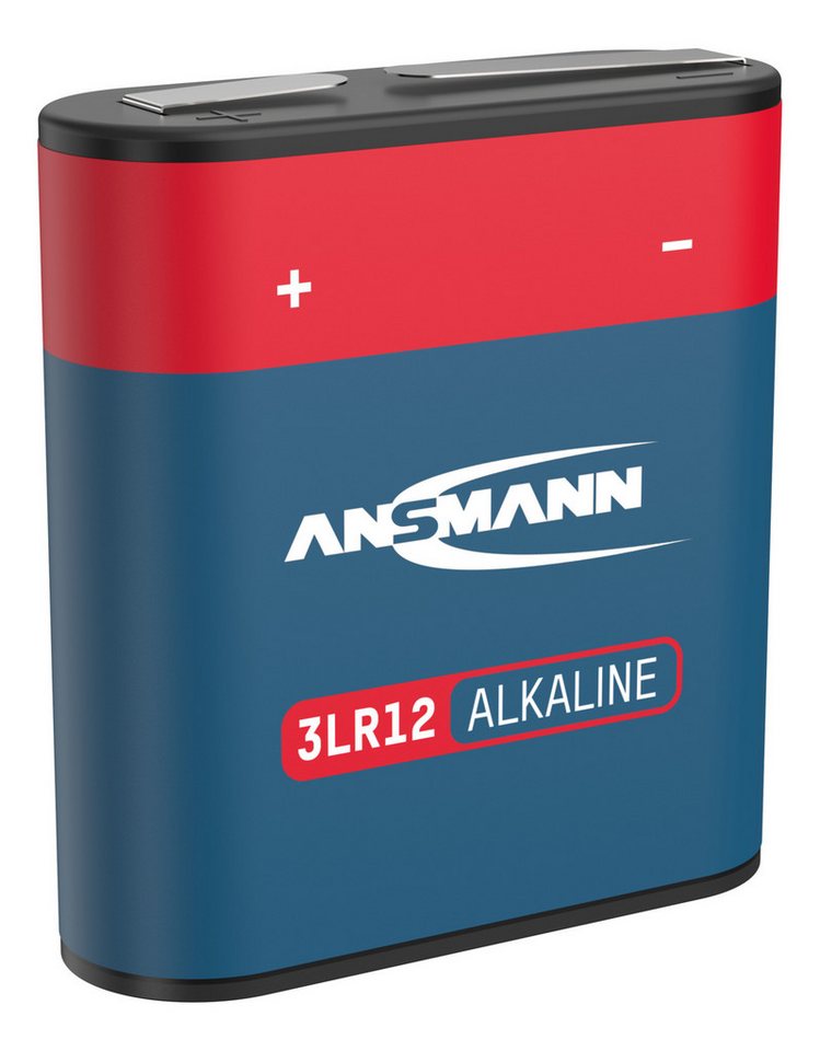ANSMANN AG Alkaline 3LR12 4,5V, Blockbatterie Flachbatterie Batterie ANSMANN AG Alkaline 3LR12 4,5V, Blockbatterie Flachbatterie Batterie von ANSMANN AG