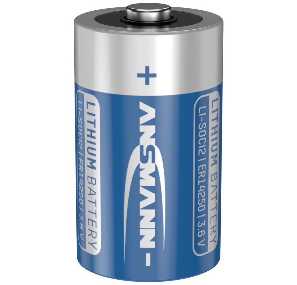 ANSMANN AG Ansmann ER14250 Spezial-Batterie 1/2 AA Lithium 3.6 V 1200 mAh 1 St. Batterie, (3.60 V) von ANSMANN AG