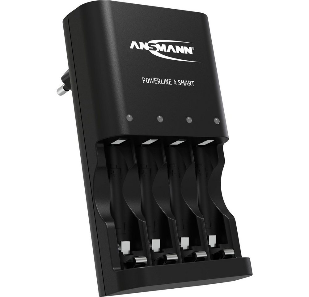 ANSMANN AG Ansmann Powerline 4 Smart Rundzellen-Ladegerät NiCd, NiMH Micro (AAA), Rundzellen-Lader von ANSMANN AG