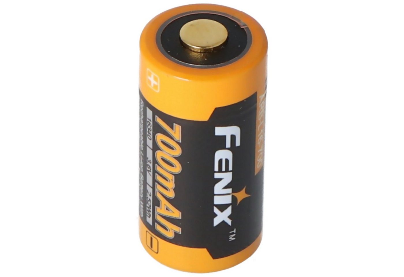 ANSMANN AG CR123 A Li-Ion Akku 16340, 3,6-3,7V, min.700mAh, typisch 760mAh, 35x1 Akku 820 mAh (3,7 V) von ANSMANN AG