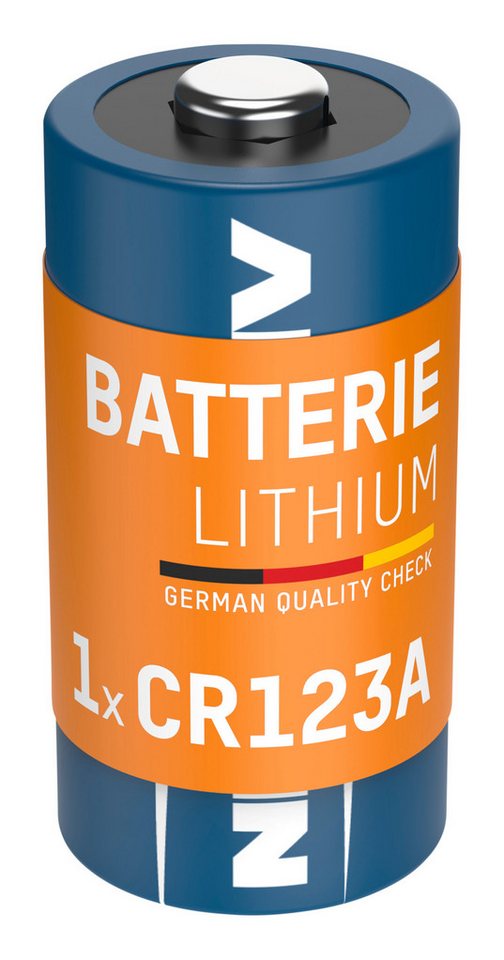 ANSMANN AG CR123A (3V) Lithium Batterie Fotobatterie (1er-Pack) Batterie von ANSMANN AG