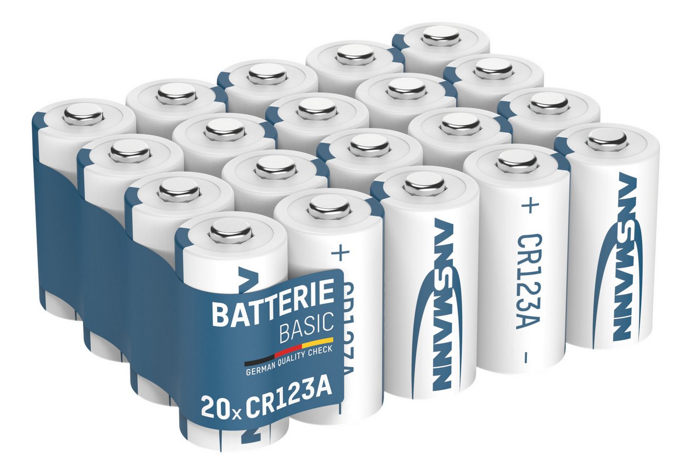 ANSMANN AG CR123A 3V Lithium Batterien, 20 Stück Batterie ANSMANN AG CR123A 3V Lithium Batterien, 20 Stück Batterie von ANSMANN AG