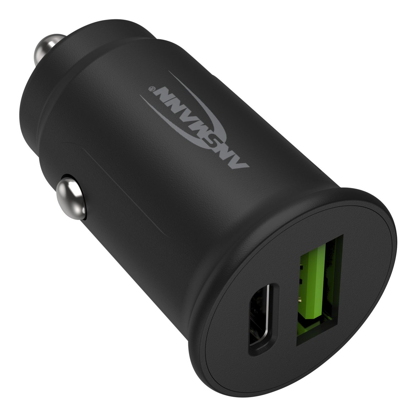 ANSMANN AG In-Car-Charger - USB-Kfz Ladegerät 12W für Smartphone, Tablet, etc. USB-Ladegerät von ANSMANN AG