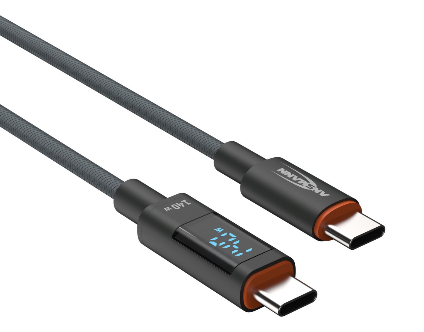 ANSMANN AG Ladekabel 120 cm USB Typ C mit bis zu 140 W Leistung USB-Kabel ANSMANN AG Ladekabel 120 cm USB Typ C mit bis zu 140 W Leistung USB-Kabel von ANSMANN AG