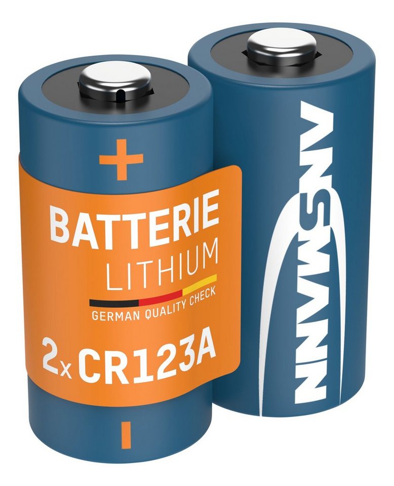 ANSMANN AG Lithium Batterie CR123A / CR17335 Batterie von ANSMANN AG