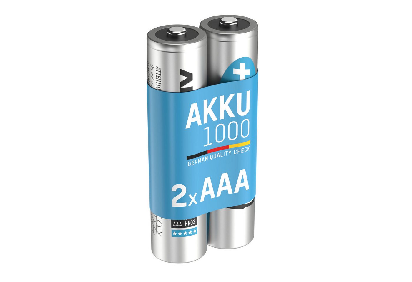 ANSMANN AG Micro AAA Akku 1000 mAh Hohe Kapazität Akku von ANSMANN AG