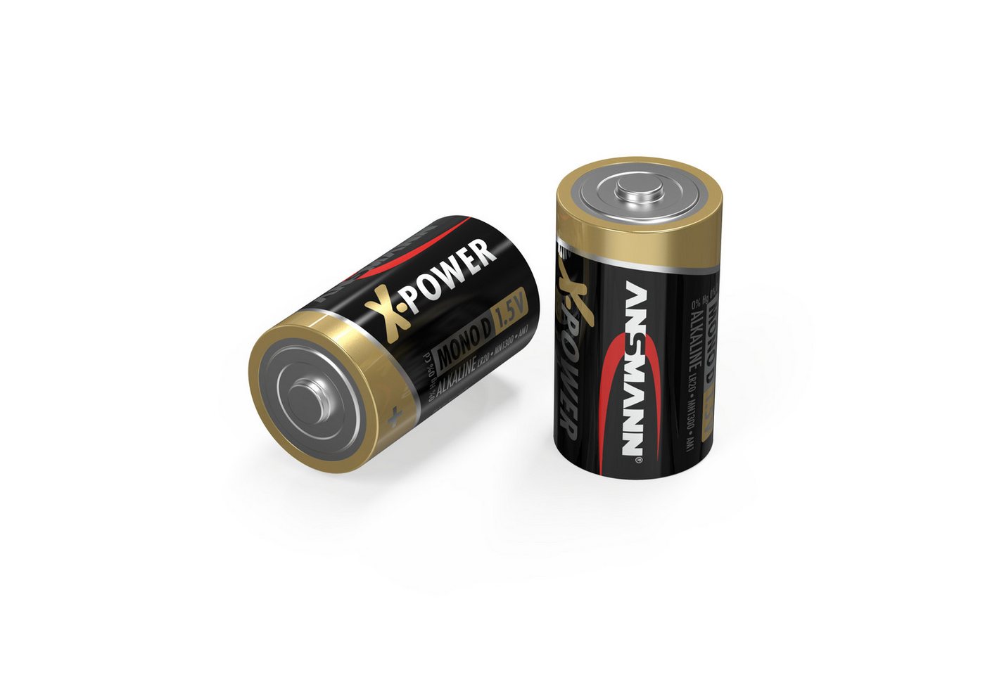 ANSMANN AG X-Power Alkaline Batterie Mono D / LR20 1er sammelverpackt Batterie von ANSMANN AG
