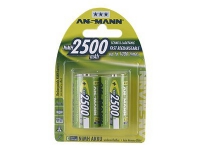 ANSMANN - Batterie 2 x C - NiMH - (wiederaufladbar) - 2500 mAh von ANSMANN-ENERGY