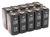 Ansmann 1505-0001, Einwegbatterie, 9V, Alkali, 9 V, 10 Stück(e), Cd (cadmium), Hg (Quecksilber) von ANSMANN-ENERGY