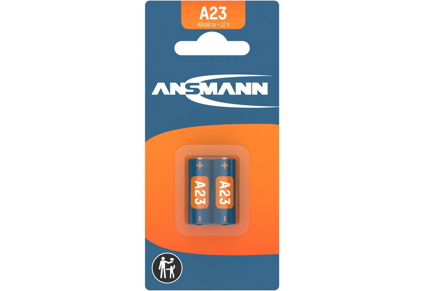 ANSMANN AG ANSMANN Batterie, Alkaline, A23 / LR23, 12 V, 2 Batterie ANSMANN AG ANSMANN Batterie, Alkaline, A23 / LR23, 12 V, 2 Batterie von ANSMANN AG