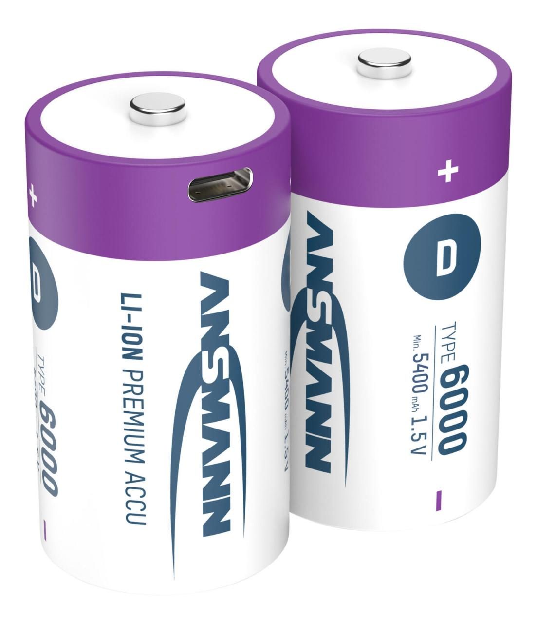 ANSMANN Akkus Mono D 1.5 V ANSMANN Akkus Mono D 1.5 V von ANSMANN