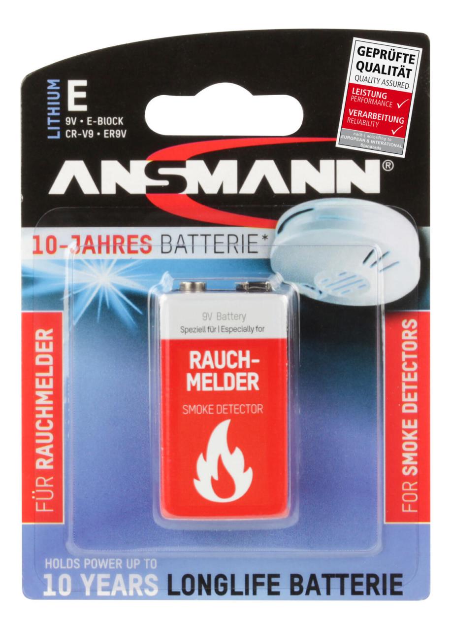 ANSMANN Batterie E-Block 9 V von ANSMANN
