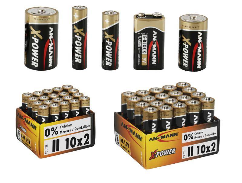 ANSMANN Batterien X-POWER Baby C 1.5 V von ANSMANN