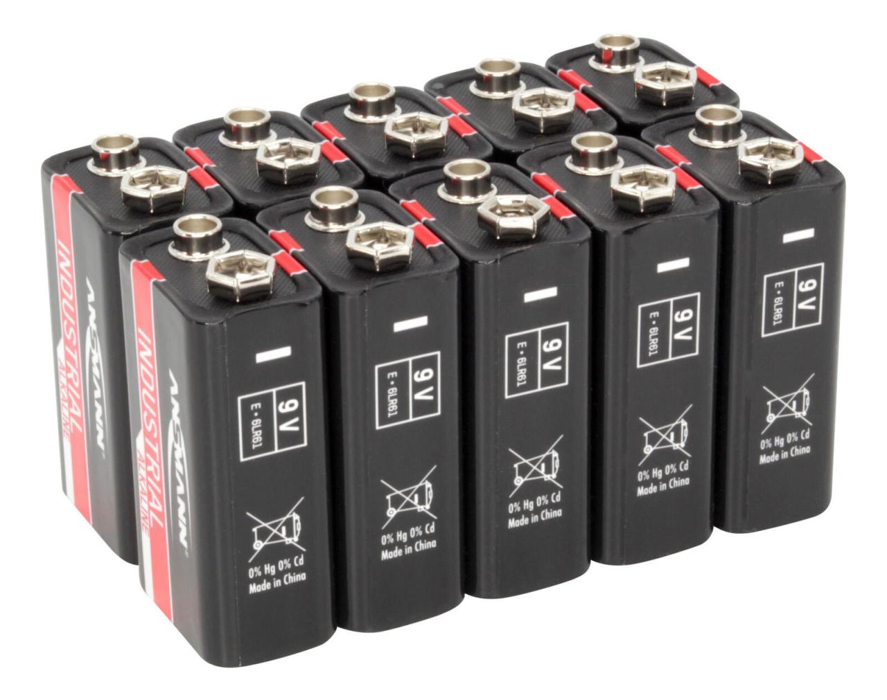 ANSMANN Batterien E-Block 9 V von ANSMANN