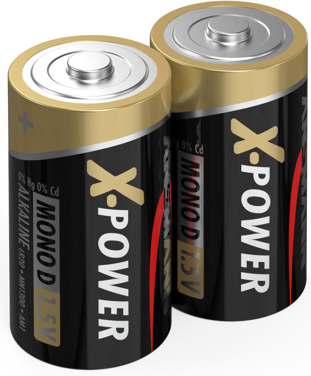 ANSMANN Batterien X-POWER Mono D 1.5 V ANSMANN Batterien X-POWER Mono D 1.5 V von ANSMANN
