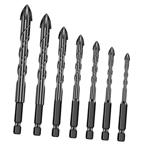 ANSO 7-Tlg. Sechskantschaftbohrer Brennholz Handbohrer Mehrzweckbohrer Stufenbohrer Fliesenbohrer ANSO 7-Tlg. Sechskantschaftbohrer Brennholz Handbohrer Mehrzweckbohrer Stufenbohrer Fliesenbohrer von ANSO