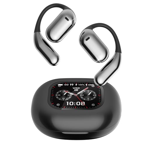 ANSTEN KI Übersetzer kopfhörer, Open Ear Kopfhörer Bluetooth 5.4, 4-in-1 Translator Earbuds mit OWS LCD-Touchscreen, Unterstützt 144 Sprachen und Akzente, Geeignet für Reise, Geschäfts, Studien ANSTEN KI Übersetzer kopfhörer, Open Ear Kopfhörer Bluetooth 5.4, 4-in-1 Translator Earbuds mit OWS LCD-Touchscreen, Unterstützt 144 Sprachen und Akzente, Geeignet für Reise, Geschäfts, Studien von ANSTEN