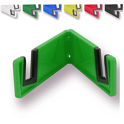 Antevia – Handyhalterung für den Schreibtisch, Grün, faltbar | mehr als 10 Modelle | für Reisen, faltbar, Universal (Laxo Grün) von ANTEVIA Matériaux