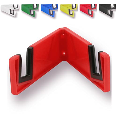 Antevia – Handyhalterung für den Schreibtisch, Rot, faltbar, mehr als 10 Modelle, für Reisen, faltbar, Universal (Laxo rot) von ANTEVIA Matériaux