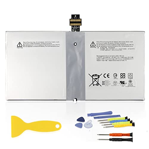 ANTIEE G3HTA027H DYNR01 38.2Wh Akku Kompatibel mit Microsoft Surface Pro 4 1724 12.3" inch Series Tablet G3HTA026H 7.5V 5087mAh with Tools ANTIEE G3HTA027H DYNR01 38.2Wh Akku Kompatibel mit Microsoft Surface Pro 4 1724 12.3" inch Series Tablet G3HTA026H 7.5V 5087mAh with Tools von ANTIEE