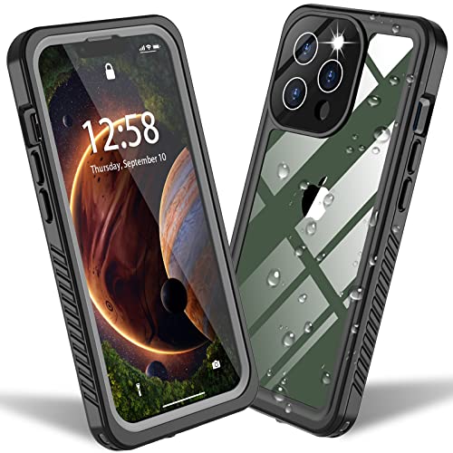 ANTSHARE Schutzhülle für iPhone 13 Pro Wasserdicht, Stoßfest mit integriertem Bildschirmschutz 360 Full Body Heavy Protective Rugged Case für iPhone 13 Pro - Schwarz ANTSHARE Schutzhülle für iPhone 13 Pro Wasserdicht, Stoßfest mit integriertem Bildschirmschutz 360 Full Body Heavy Protective Rugged Case für iPhone 13 Pro - Schwarz von ANTSHARE