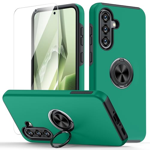 ANTSHARE für Samsung Galaxy A56 5G/A36 5G Hülle mit 1*Schutzfolie,[Militärstandard] Stoßfest [Kameraschutz] Handyhülle Samsung A56 5G/A36 5G,mit 360° Magnetischer Ring Kickstand Schutzhülle Case von ANTSHARE