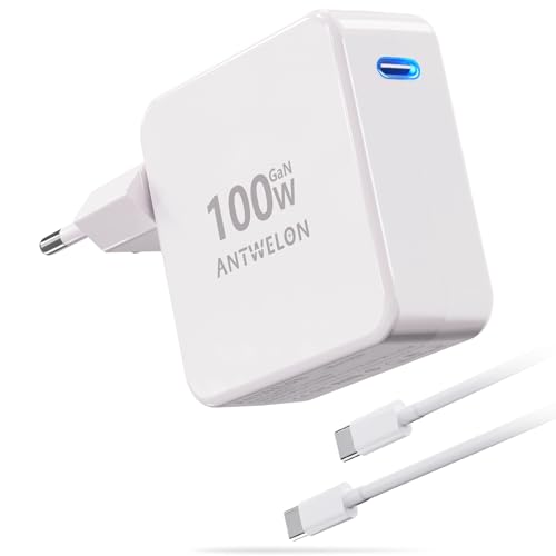 ANTWELON 100W USB C Ladegerät GAN Netzteil für MacBook Pro 16 15 14 Zoll, MacBook Air, iPad Pro, Galaxy S23 S22, Dell XPS, HP, Lenovo, Laptop, Tablet, Handy und mehr ANTWELON 100W USB C Ladegerät GAN Netzteil für MacBook Pro 16 15 14 Zoll, MacBook Air, iPad Pro, Galaxy S23 S22, Dell XPS, HP, Lenovo, Laptop, Tablet, Handy und mehr von ANTWELON