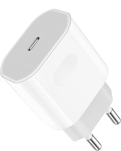 20W USB C Adapter für iPhone 15 14 13 12 11 Pro Max Plus SE XS XR X, USBC Netzteil Ladegerät Stecker Ladestecker Netzstecker Ladeadapter Power Adapter von ANVSI