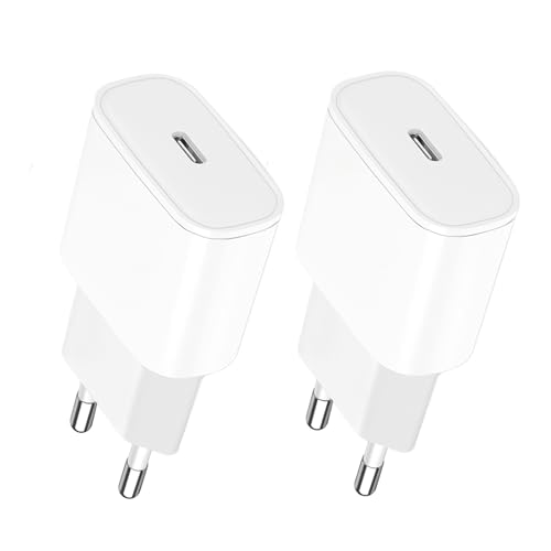 USB C Adapter, 25W 2Pack USB C Netzteil Ladegerät für iPhone 16 15/16 15 Pro/16 15 Pro Max/16 15 Plus/14/13/12/11/SE/XS/XR,Samsung,Schnellladegerät Stecker Charger Ladestecker Netzstecker Ladeadapter USB C Adapter, 25W 2Pack USB C Netzteil Ladegerät für iPhone 16 15/16 15 Pro/16 15 Pro Max/16 15 Plus/14/13/12/11/SE/XS/XR,Samsung,Schnellladegerät Stecker Charger Ladestecker Netzstecker Ladeadapter von ANVSI
