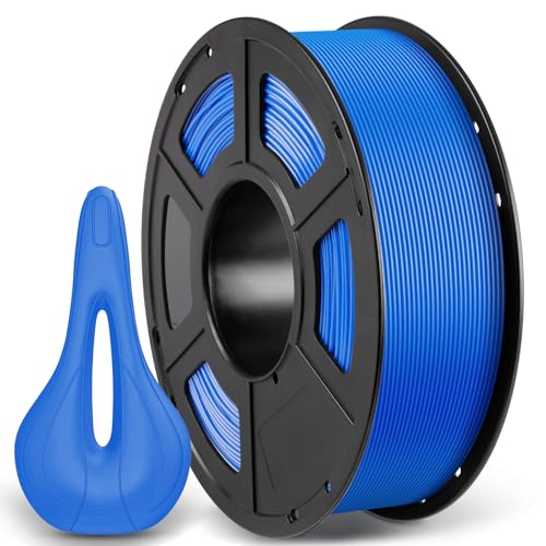 ANYCUBIC ASA Filament 1.75mm, 3D Drucker Filament geeignet für den Druck von funktionellen Teilen im Außenbereich, Wetter- und Hitzebeständig, 1KG Blau von ANYCUBIC