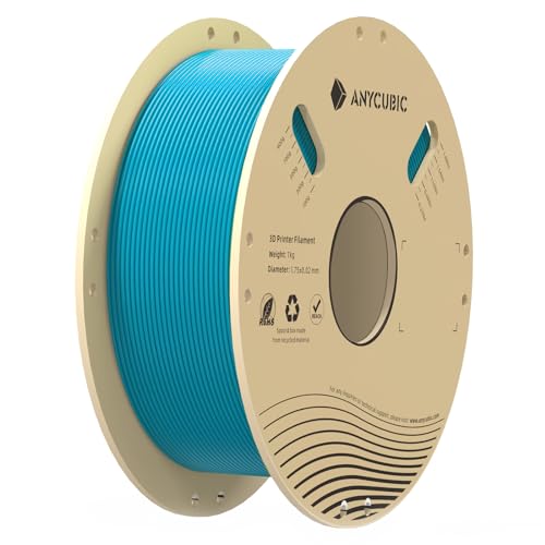 ANYCUBIC PLA Filament 1.75mm, 3D Drucker PLA Filament Maßgenauigkeit +/- 0.02mm, RFID für Intelligentes Drucken, 1KG Tropical Turquoise von ANYCUBIC
