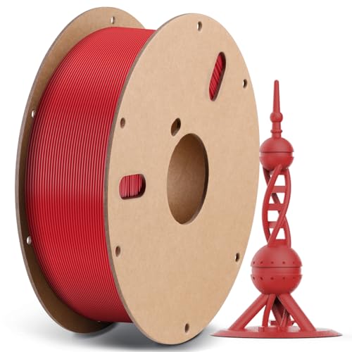 ANYCUBIC Hohe Geschwindigkeit PLA Filament 1.75mm, 3D Drucker Filament HS PLA Rot von ANYCUBIC