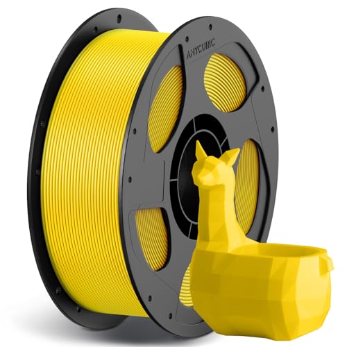 ANYCUBIC Hohe Geschwindigkeit PLA Filament 1.75mm, Refill Filament und Spool Kit,Bis zu 600 mm/s High Speed 3D Drucker Filament, RFID für Intelligentes Drucken, HS PLA Gelb ANYCUBIC Hohe Geschwindigkeit PLA Filament 1.75mm, Refill Filament und Spool Kit,Bis zu 600 mm/s High Speed 3D Drucker Filament, RFID für Intelligentes Drucken, HS PLA Gelb von ANYCUBIC