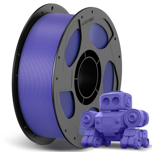 ANYCUBIC Hohe Geschwindigkeit PLA Filament 1.75mm, Refill Filament und Spool Kit,Bis zu 600 mm/s High Speed 3D Drucker Filament, RFID für Intelligentes Drucken, HS PLA Lila von ANYCUBIC