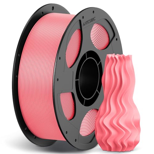 ANYCUBIC Hohe Geschwindigkeit PLA Filament 1.75mm, Refill Filament und Spool Kit,Bis zu 600 mm/s High Speed 3D Drucker Filament, RFID für Intelligentes Drucken, HS PLA Rosa von ANYCUBIC