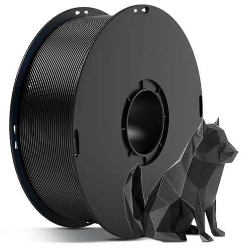 ANYCUBIC Silk Metall PLA Filament, Seidig Metallisch 3D Drucker Filament 1,75mm, Glatte Modelloberfläche,1KG Metall Schwarz ANYCUBIC Silk Metall PLA Filament, Seidig Metallisch 3D Drucker Filament 1,75mm, Glatte Modelloberfläche,1KG Metall Schwarz von ANYCUBIC