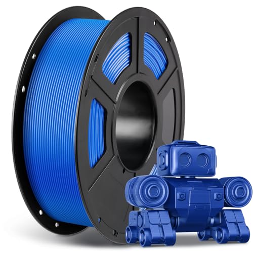 ANYCUBIC PETG Filament 1,75 mm, Maßgenauigkeit +/- 0,02 mm, 3D-Druck-Filament für 3D-Drucker, Vakuumverpackung, Ordentliche Spule, Blau 1KG von ANYCUBIC