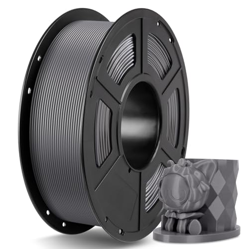 ANYCUBIC PETG Filament Grau 1KG, 3D Druckmaterialien 1,75mm Filament PETG für Meisten 3D Drucker von ANYCUBIC