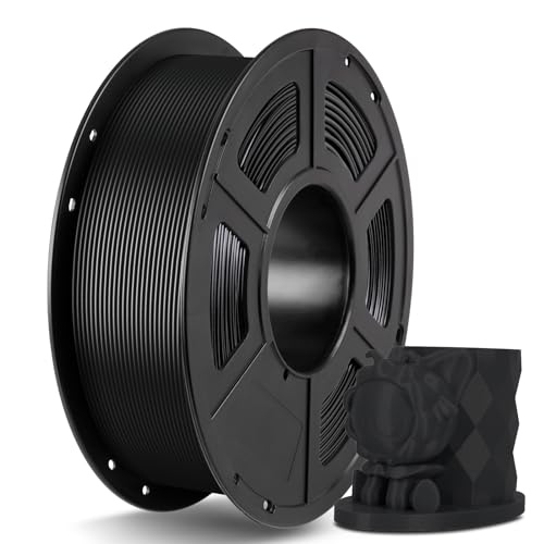 ANYCUBIC PETG Filament Schwarz 1KG, 3D Druckmaterialien 1,75mm Filament PETG für Meisten 3D Drucker von ANYCUBIC