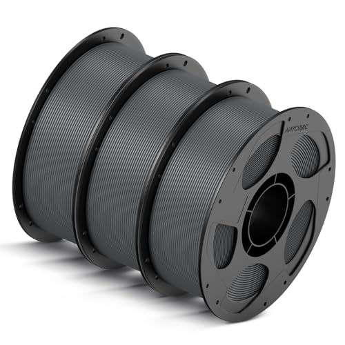 ANYCUBIC High Speed PLA Filament 1.75mm, Refill Filament und Spool Kit, Bis zu 600 mm/s Hohe Geschwindigkeit 3D Drucker Filament, RFID für Intelligentes Drucken, HS PLA 3KG Grau ANYCUBIC High Speed PLA Filament 1.75mm, Refill Filament und Spool Kit, Bis zu 600 mm/s Hohe Geschwindigkeit 3D Drucker Filament, RFID für Intelligentes Drucken, HS PLA 3KG Grau von ANYCUBIC