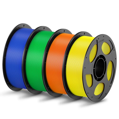 ANYCUBIC PLA Filament 1,75mm, Refill PLA und Spool Kit, 3D Drucker Filament PLA, Vakuumverpackung, RFID für Intelligentes Drucken, 4KG Blau Grün Orange Gelb ANYCUBIC PLA Filament 1,75mm, Refill PLA und Spool Kit, 3D Drucker Filament PLA, Vakuumverpackung, RFID für Intelligentes Drucken, 4KG Blau Grün Orange Gelb von ANYCUBIC