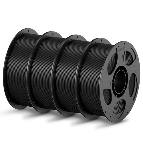 ANYCUBIC PLA Filament 1,75mm, Refill PLA und Spool Kit, 3D Drucker Filament PLA, Vakuumverpackung, RFID für Intelligentes Drucken, 4KG Schwarz ANYCUBIC PLA Filament 1,75mm, Refill PLA und Spool Kit, 3D Drucker Filament PLA, Vakuumverpackung, RFID für Intelligentes Drucken, 4KG Schwarz von ANYCUBIC