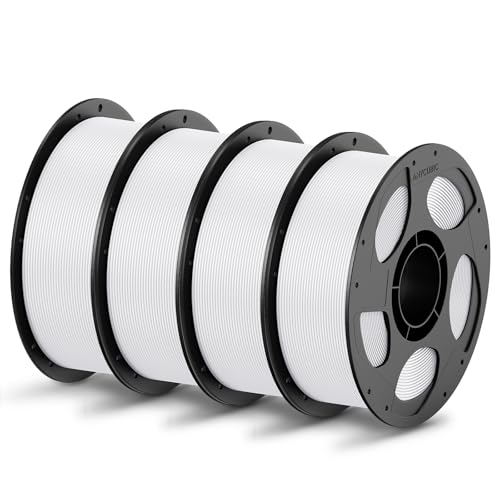 ANYCUBIC PLA Filament 1,75mm, Refill PLA und Spool Kit, 3D Drucker Filament PLA, Vakuumverpackung, RFID für Intelligentes Drucken, 4KG Weiß ANYCUBIC PLA Filament 1,75mm, Refill PLA und Spool Kit, 3D Drucker Filament PLA, Vakuumverpackung, RFID für Intelligentes Drucken, 4KG Weiß von ANYCUBIC