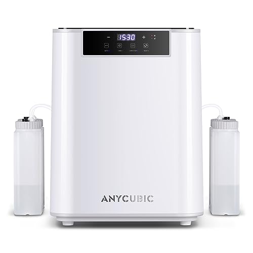 ANYCUBIC Wash & Cure Max Maschine, Ultra-große 2 in 1 Wasch- und Aushärtemaschine für LCD/DLP/SLA Resin 3D Drucker, Dual-Modus, Alkoholsparend, Waschgröße 300x165x300mm von ANYCUBIC