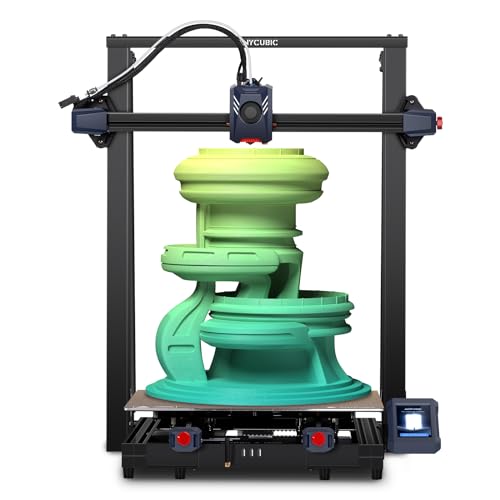 Anycubic Kobra 2 Max 3D Drucker, 500mm/s Hochgeschwindigkeitsdruck 420x420x500mm Riesiger Druckgröße, 3D Printer mit Auto-Leveling Vibrationskompensation Flusskontrolle von ANYCUBIC