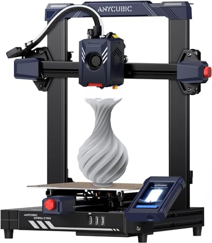 Anycubic Kobra 2 Pro 3D-Drucker, 10X Schneller Hochgeschwindigkeits mit 500mm/s 3D Printer mit LeviQ 2.0 Auto-Nivellierung Smart Z-Offset, Druckgröße 220 * 220 * 250mm von ANYCUBIC