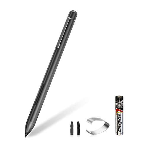 ANYQOO MPP Stylus Pen 1.51 mit 1024 Druckempfindlichkeit, Palm Rejection, AAAA-Batterie, Lange Akkulaufzeit, kompatibel mit Microsoft Surface und einigen Asus, Dell, HP, 2 austauschbare Spitze von ANYQOO