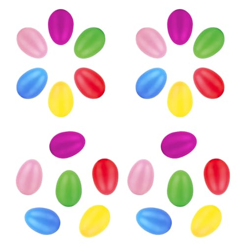 24 Stück Eier Maracas Eier Shaker Set Rasseleier Rhythmus Musikinstrument Egg Shakers für Babys und Kleinkinder Spielgeräte 24 Stück Eier Maracas Eier Shaker Set Rasseleier Rhythmus Musikinstrument Egg Shakers für Babys und Kleinkinder Spielgeräte von ANYUANKW